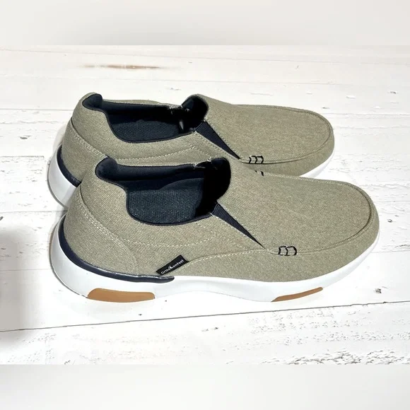 OrthoComfoot Men’s Slip On Loafers, Arch Support Boat Shoes Size 43 USA 10 New! - Picture 2 of 6